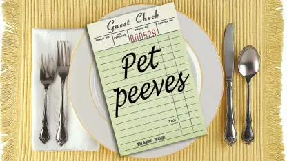 Pet Peeves At Restaurants