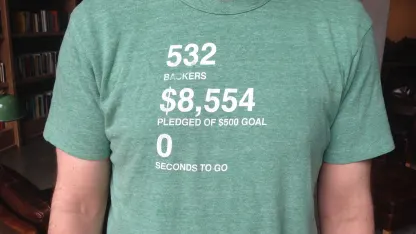 Kickstarter shirt