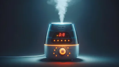 Holmes humidifier  just stopped lights are on?