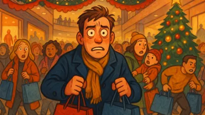 Christmas shopping at the mall?