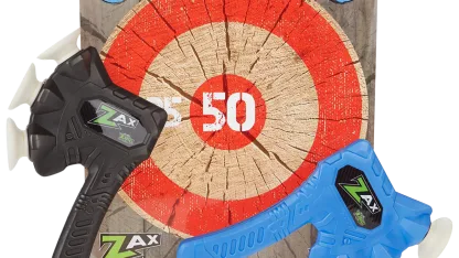 Zing 2-Pack Zax Axe Throwing Game with Target