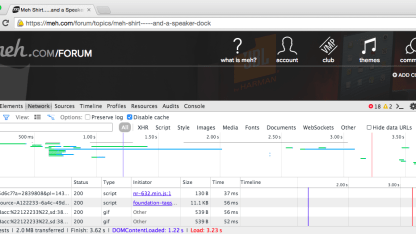 Three Generations of Forum Software: How the meh.com forums (with lazy loaded images) are the fastest forums we've ever built