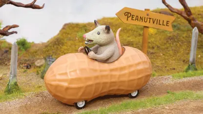2-Pack: Racing Possum & Pug in Peanuts