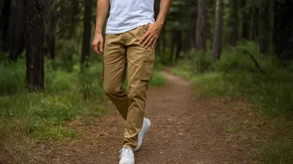 3-Pack: Galaxy by Harvic Men's Flex-Stretch Cotton Cargo Pants