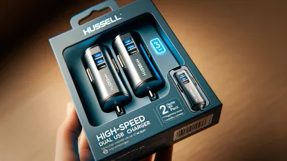 2-Pack: Hussell Dual USB Fast-Charging Car Adapter