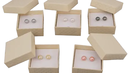 5-Pack: Honora Pearl Stud Earrings
