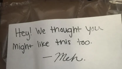 Unexpected item in box, new opportunity:: Unofficial contest.