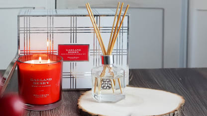 HomeWorx by Slatkin + Co. Garland Berry Candle and Diffuser Set