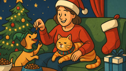 Holiday spoiled pets- what do you do for yours?