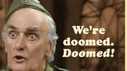 We're doomed.