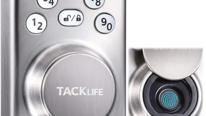 Tacklife Keyless Front Door Deadbolt with Fingerprint & Keypad