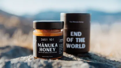 End of the World New Zealand Manuka Honey (10.6oz Glass Jar)