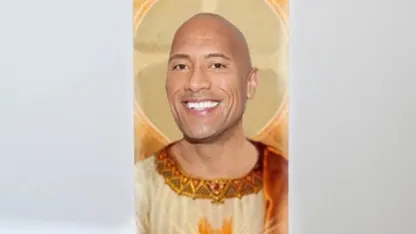 2-Pack of Dwayne "The Rock" Johnson Prayer Candles