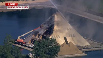 The (Golden Pyramid) House is on Fire