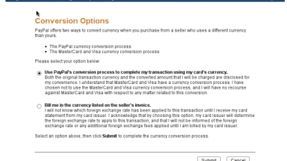 Where is the paypal option?
