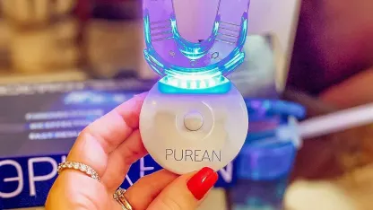 Purean Pro LED Teeth Whitening Kit with LED Light