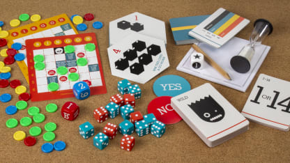 4-Piece University Games Family Game Night Collection