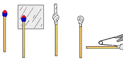 Cool things to do with match sticks including a rocket