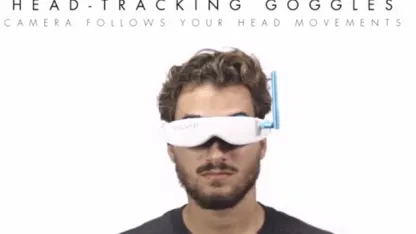 Have you ever flown a drone using a VR headset?