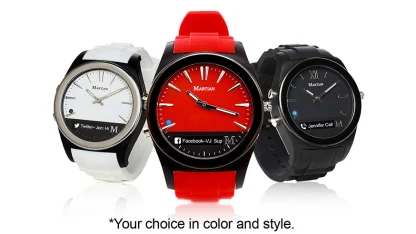 Martian Notifier Watch