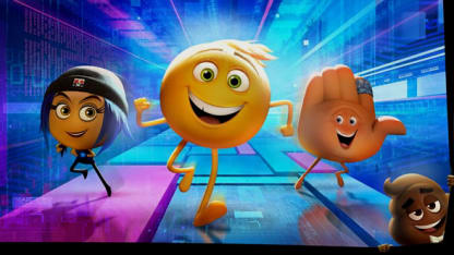 Emoji movie trailer featuring Meh