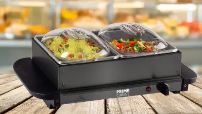 Prime Cuisine Twin Buffet Warmer