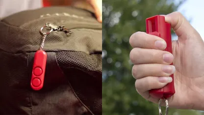 2-Pack: Pepper Spray And Personal Alarm