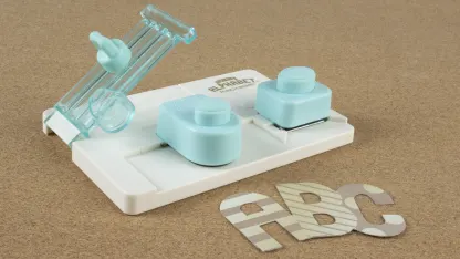 We R Memory Keepers Pocket Punch & Mini Alphabet Punch Board with Paper Pad