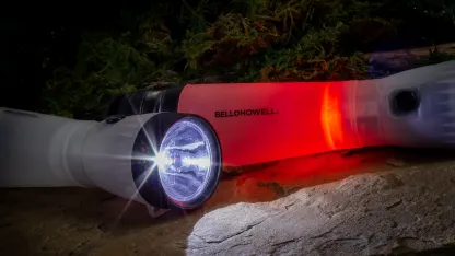 2-Pack: Bell + Howell Water Resistant Multi Function Flashlight