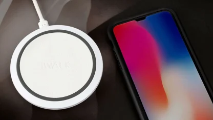 2-Pack: iWalk Faux Leather 7.5W/10W Quick Charge Wireless Chargers