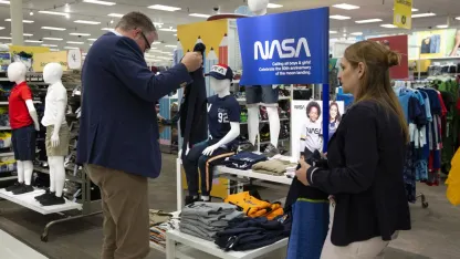 Latest NASA event promotional merchandise