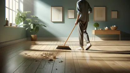 When it comes time to clean the hard floor, I: