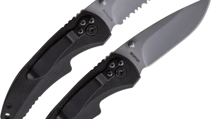 Schrade 2.6 Inch Drop-Point Knife (Set of 2)
