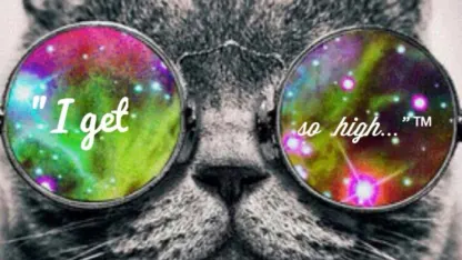 I get high . . .