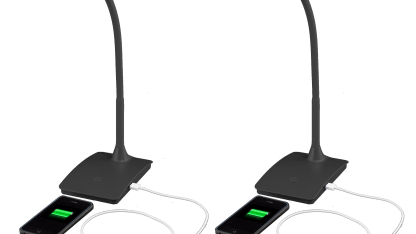 2-Pack: IVY USB Port LED Desk Lamps