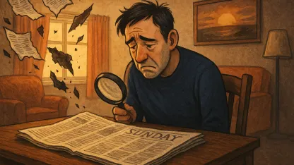 Sadness for things lost to time: long form Sunday paper