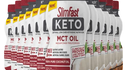 12-Pack: SlimFast Keto MCT Oil (96oz)