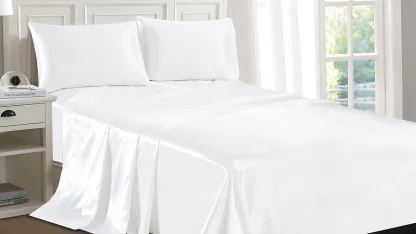 Luxury Home 4 Piece Satin Sheets
