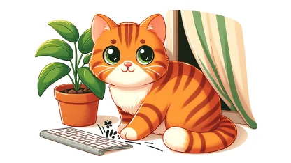 The most annoying thing my cat does is: