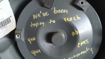 We've been trying to reach you...