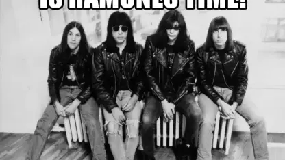 Midnight tonight will be The Ramones hour...