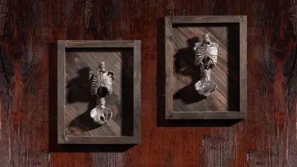 Set of 2 Small Corpsed Torso Displays