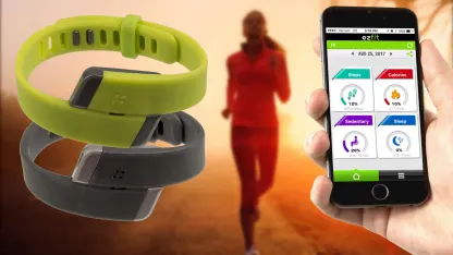 2-Pack or 5-Pack: Silvercrest Fitness Tracker