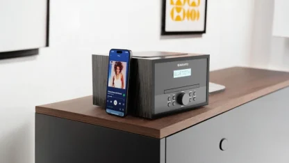 Oakcastle Hifi400 Home Stereo with CD Player, Bluetooth & Radio