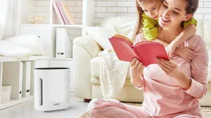 PureZone 3-in-1 True HEPA Air Purifier with UV-C Light