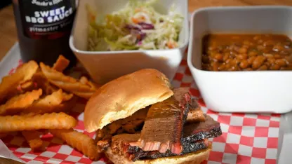 Where you eating in the airport?