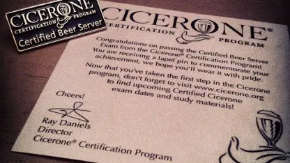 Certified Beer Server