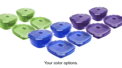 Sistema 4-Piece Microwave Steamer Set