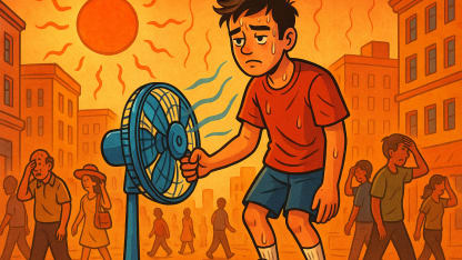 How do you stay cool when you're out and about?