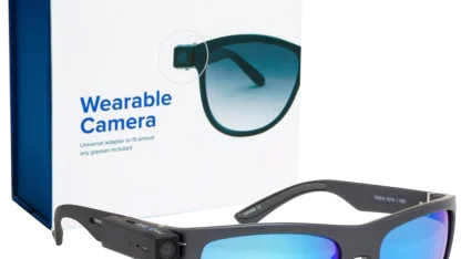 Pogocam Wearable HD Camera with Pogotrack Sunglasses